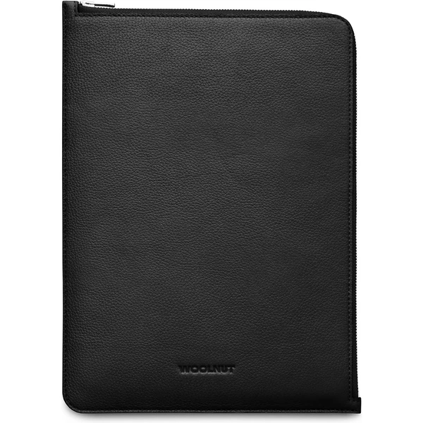 Woolnut Leather Folio kožené puzdro pre MacBook Air 13"/MacBook Pro 14"/MacBook Pro 13" čierne - Puzdra - Obrázok LBG7000601