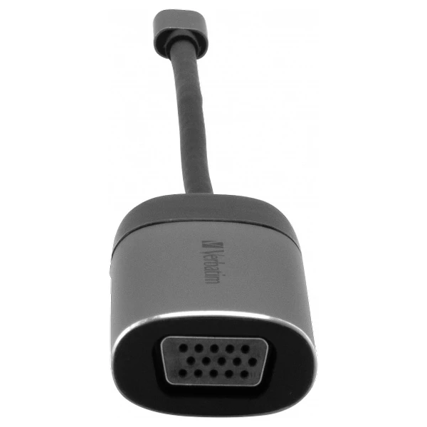Verbatim USB-C/VGA redukcia 0,1m sivá - Káble a redukcie - Obrázok LBOR000301