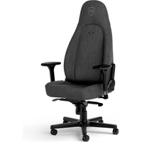 noblechairs ICON TX látková herné kreslo čierne - Počítačové stoličky