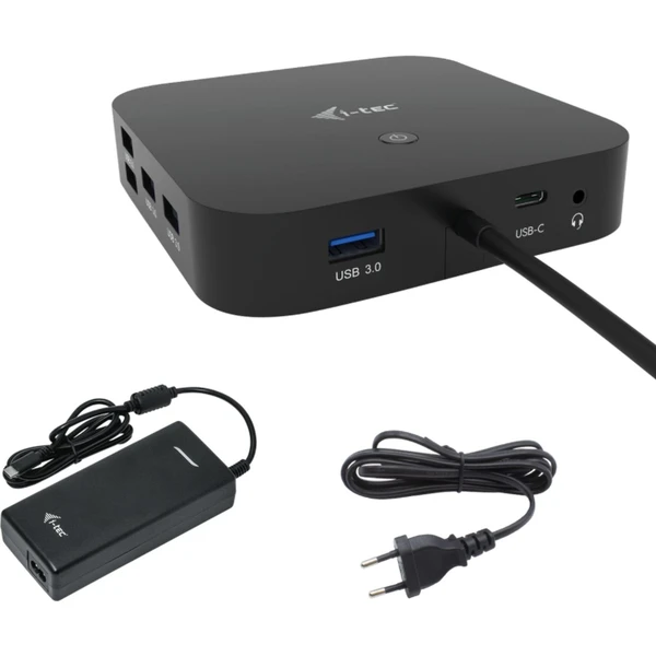 i-tec USB-C HDMI DP Docking Station with Power Delivery 100 W - Dokovacie stanice - Hlavný obrázok