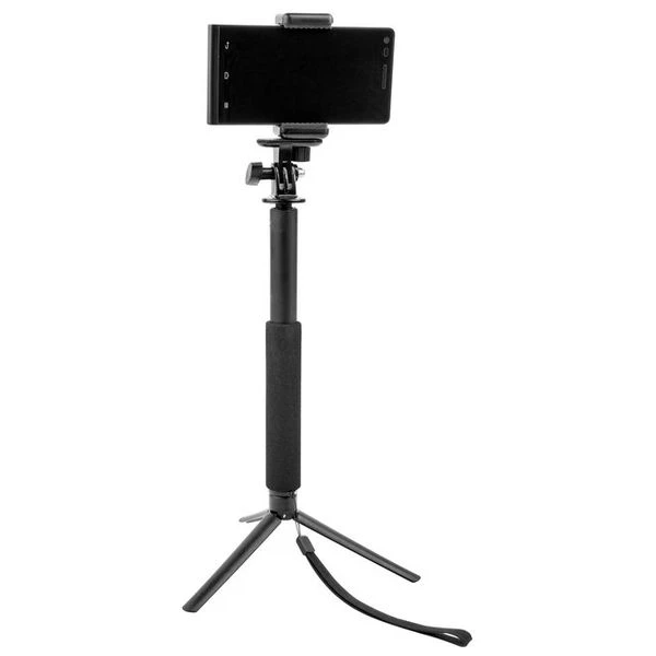 GoGEN BT 5B Selfie tyč čierna - Držiaky - Obrázok LC5R100501
