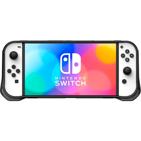 Spigen Rugged Armor ochranný kryt pre Nintendo Switch OLED čierny - Puzdra - Obrázok LCK4G00101