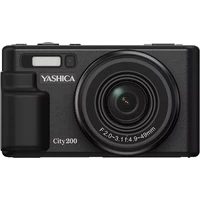 YASHICA City 200 digitálny fotoaparát čierny - Fotoaparáty