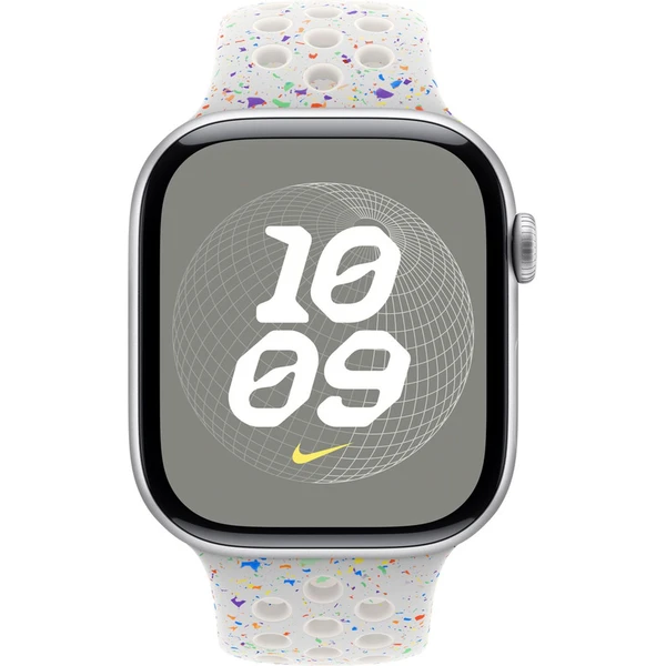 Apple Watch 49/46/45/44mm platinový športový remienok Nike M/L - Remienky - Obrázok LCR7000K01