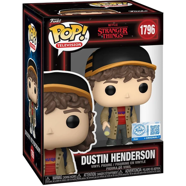 Funko POP! #1796 TV: Stranger Things S5 - Dustin Henderson - Funko POP! - Obrázok LCYL000K01