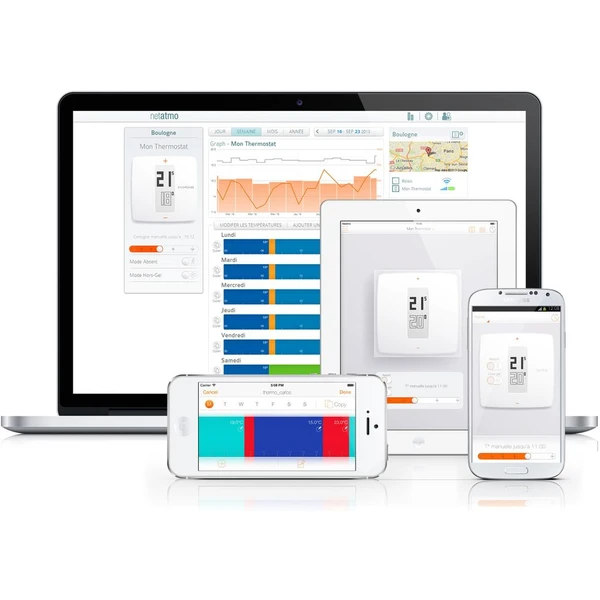 Netatmo Smart Thermostat šikovný termostat - Termostaty - Obrázok LD5A000101