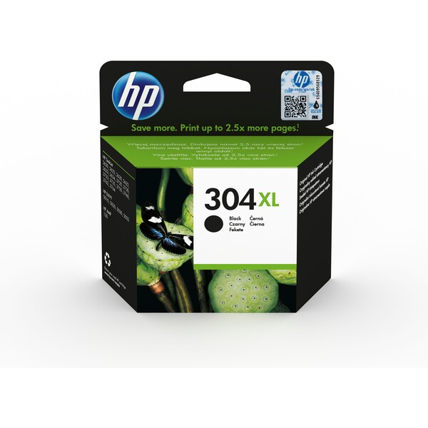 E-shop HP N9K08AE č. 304XL Čierna originálna