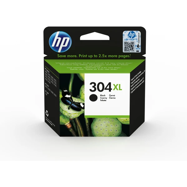 HP N9K08AE č. 304XL Čierna originálna - Cartridge - Hlavný obrázok