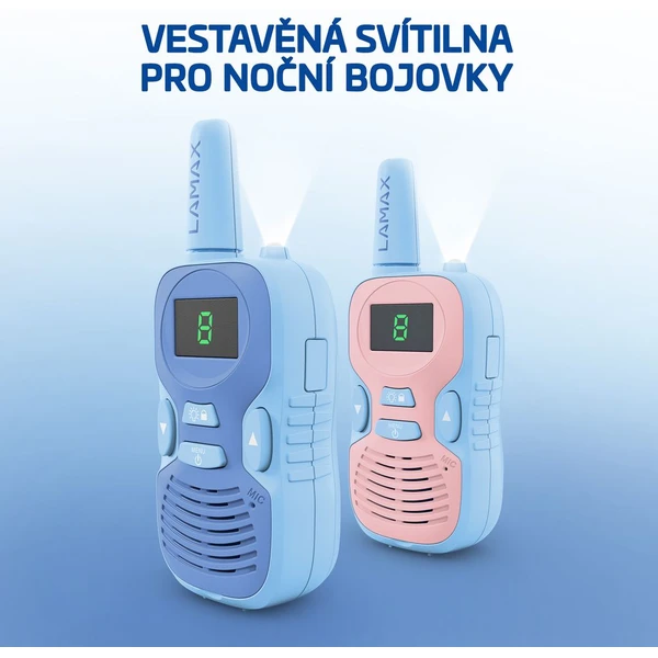 LAMAX TalkieKid1 vysielačky - Vysielačky - Obrázok LDAK000K01
