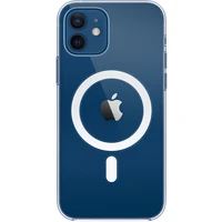Apple priehľadný kryt s MagSafe iPhone 12/ 12 Pro číry - Puzdra