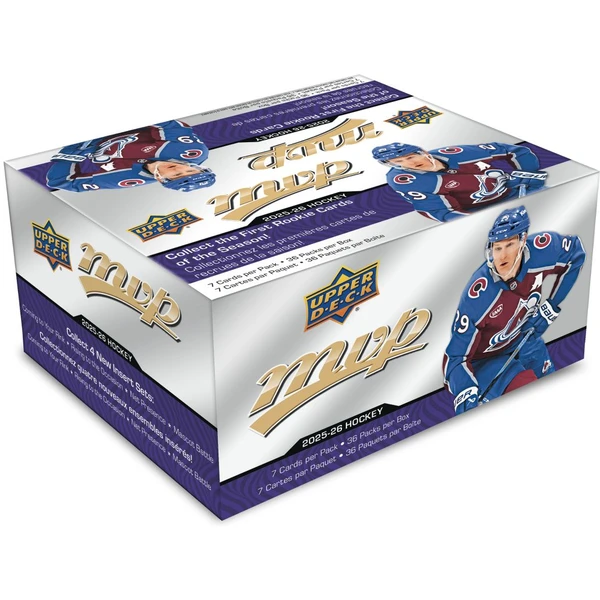 Hokejové karty 2025-26 Upper Deck MVP Hockey Retail Balíček - Hokejové karty - Obrázok LDUG000K01