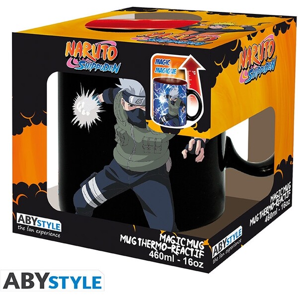 Hrnček Abysse Corp Naruto Shippuden - Kakashi/Itachi (meniaci sa motív) 460 ml