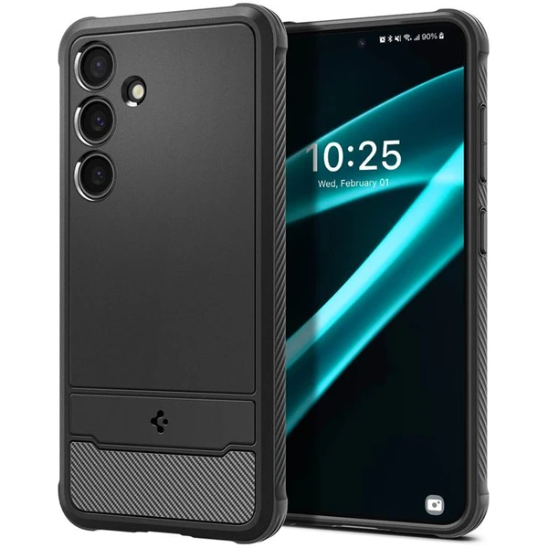 Spigen Rugged Armor Samsung Galaxy S24+ matná čierna - Puzdra - Hlavný obrázok