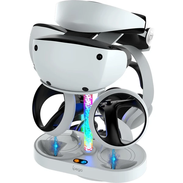 iPega P5 V001 Multifunkčný Nabíjací Stojan pre PS VR2 - Nabíjačky - Obrázok LE8M100501