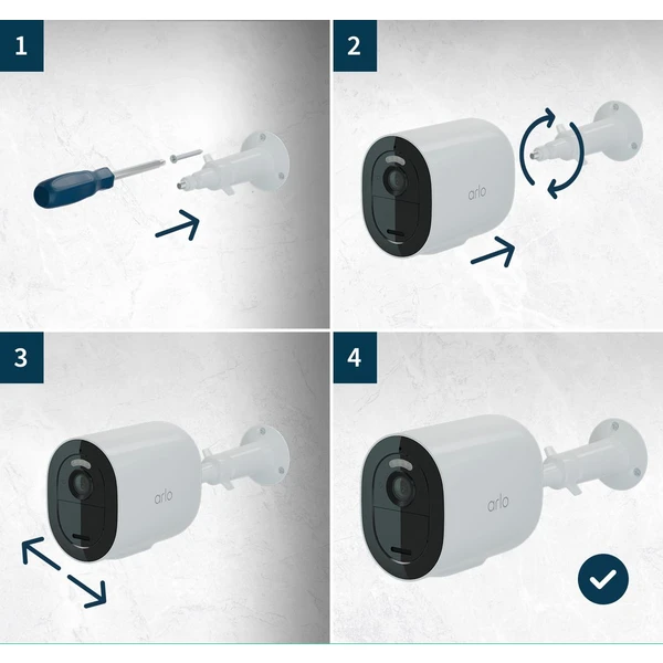 Arlo Go 2 biela - IP kamery - Obrázok LEC0000L01