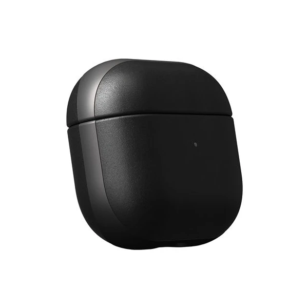 Nomad Modern Leather púzdro pre AirPods 3 čierne - Puzdra - Obrázok LEI0100501