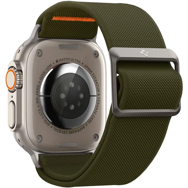 Spigen Lite Fit Ultra remienok Apple Watch 49/46/45/44/42mm zelený - Remienky - Obrázok LEN2000P01