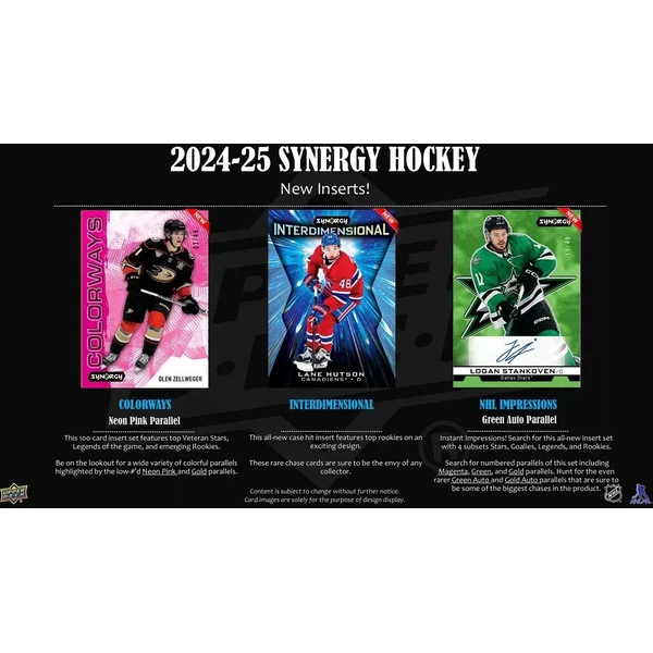 Hokejové karty 2024-25 Upper Deck Synergy Hockey Hobby Balíček - Hokejové karty - Obrázok LENB000P01