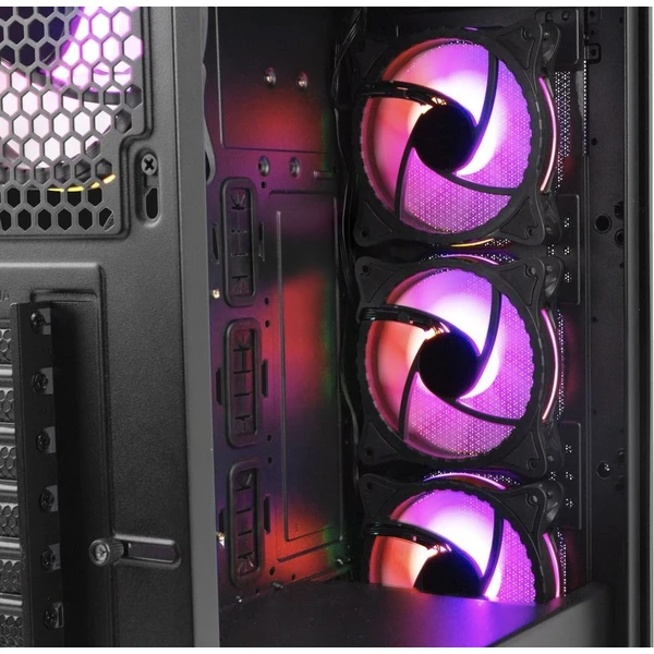 Genesis IRID 505 RGB čierna - Počítačové skrine - Obrázok LENY600301