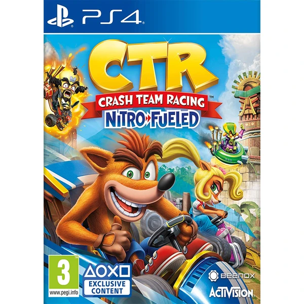 Crash Team Racing Nitro-Fueled Races (PS4) - Hry na PS4 - Hlavný obrázok