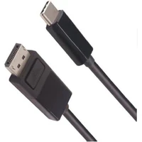 PremiumCord USB-C/DisplayPort 1.4 kábel 8K 2m čierny - Káble a redukcie