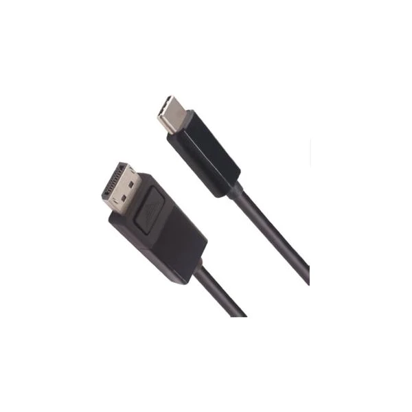 PremiumCord USB-C/DisplayPort 1.4 kábel 8K 2m čierny - Káble a redukcie - Hlavný obrázok