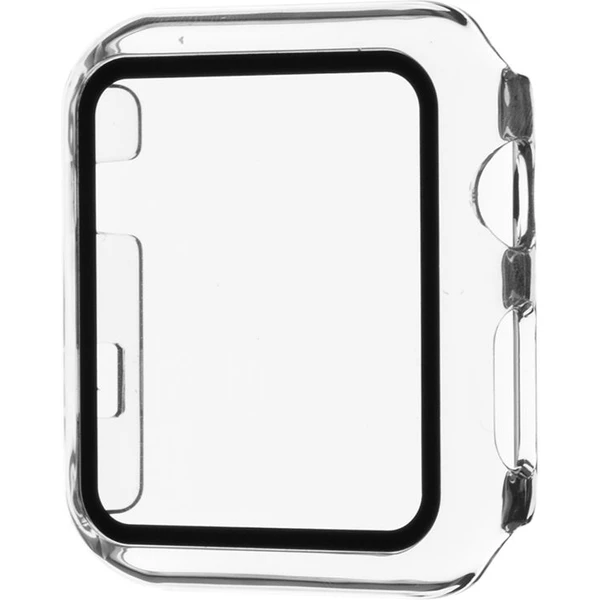 FIXED Pure ochranné puzdro s temperovaným sklom Apple Watch 42mm číre - Puzdra - Obrázok LF6N600301