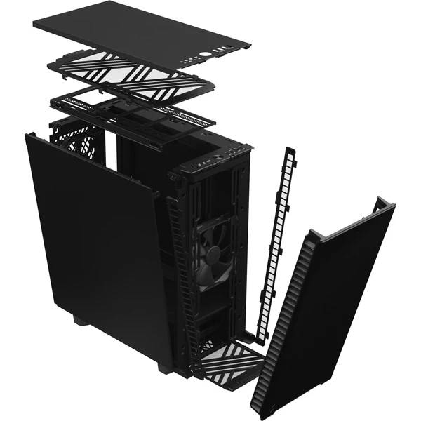 Fractal Design Define 7 Compact Čierna - Počítačové skrine - Obrázok LFBW600301