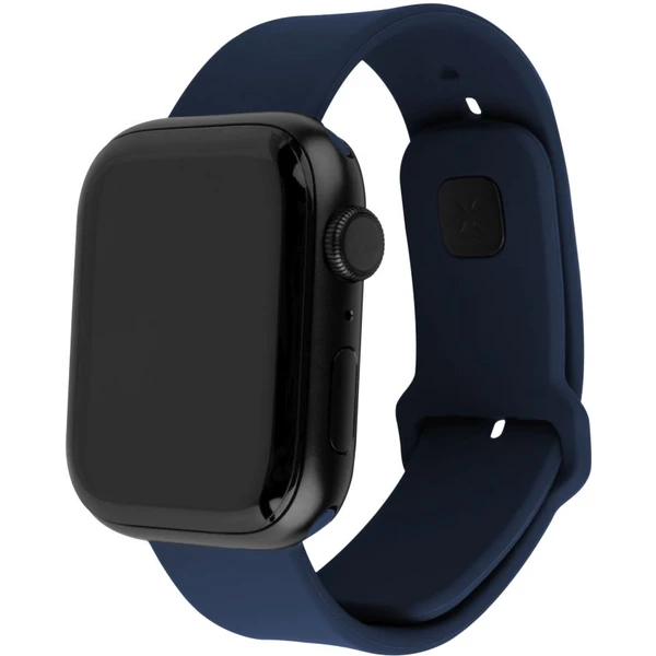 Set silikónových remienkov FIXED Silicone Sporty Strap pre Apple Watch 38/40/41mm, modrý - Remienky - Hlavný obrázok
