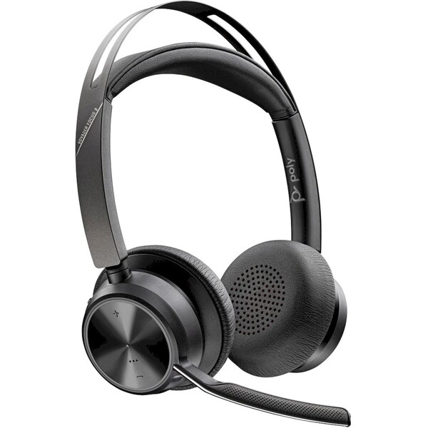 E-shop Poly Voyager Focus 2 bezdrôtové slúchadlá čierna