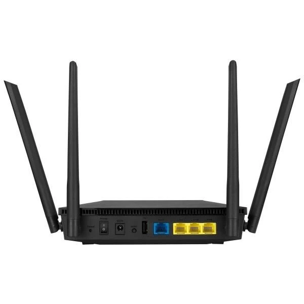 ASUS RT-AX53U Wi-Fi 6 router čierny - Wi-Fi routery - Obrázok LGBR600301