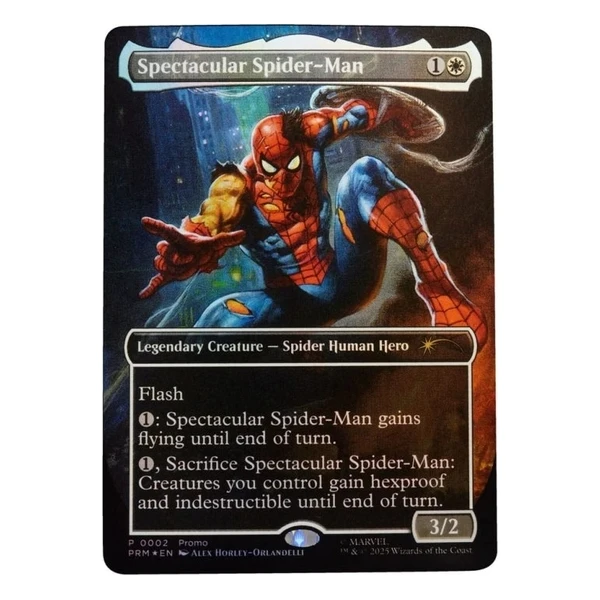 Figúrka Hasbro Marvel Legends X Magic: The Gathering - Battle-Damaged Spider-Man (plus Exclusive Foi - Figúrky - Obrázok LGEN000K01