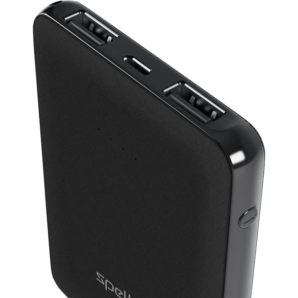 Spello Pocket powerbanka (10W) 5000mAh čierna - Powerbanky - Obrázok LGPD000K01
