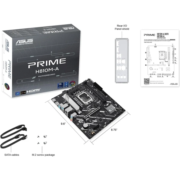 ASUS PRIME H810M-A-CSM - Základné dosky - Obrázok LHRC000N01