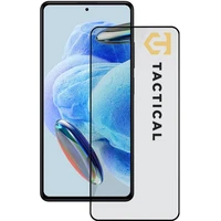 Tactical Glass Shield 5D sklo Xiaomi Redmi Note 12 Pro 5G čierne - Ochranné fólie a sklo