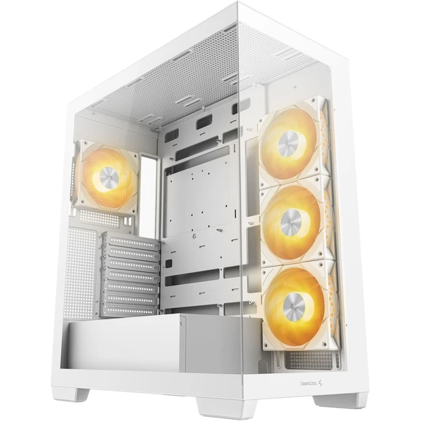 DEEPCOOL CG580 4F biela - Počítačové skrine - Obrázok LI2E000K01