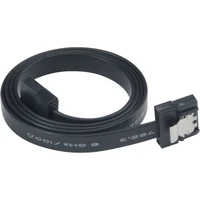 Akasa SATA 3.0, super tenký, 30cm, čierna - Káble a redukcie