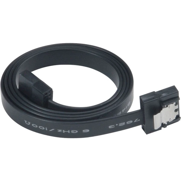 Akasa SATA 3.0, super tenký, 30cm, čierna - Káble a redukcie - Hlavný obrázok