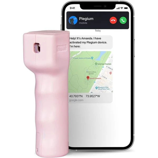 Plégium smart pepřový sprej mini - ružový - Vychytávky - Hlavný obrázok