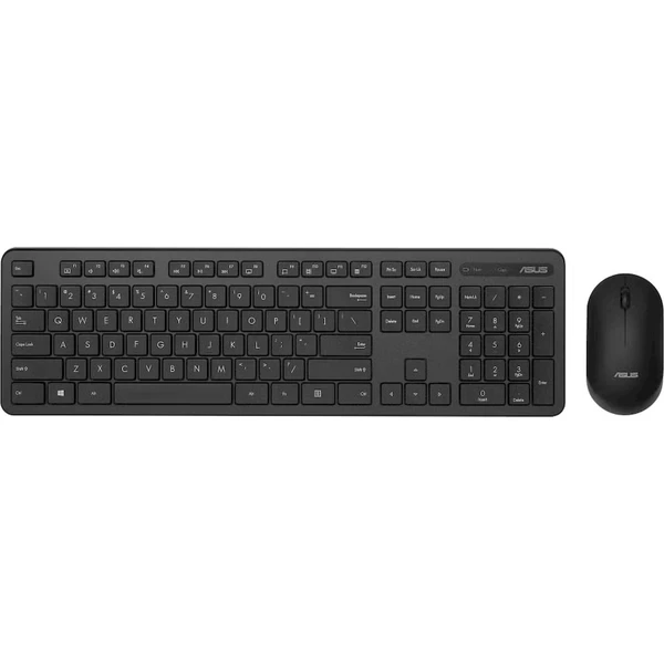 ASUS CW100 bezdrôtový set klávesnice a myši CZ čierny - Klávesnicové sety - Hlavný obrázok