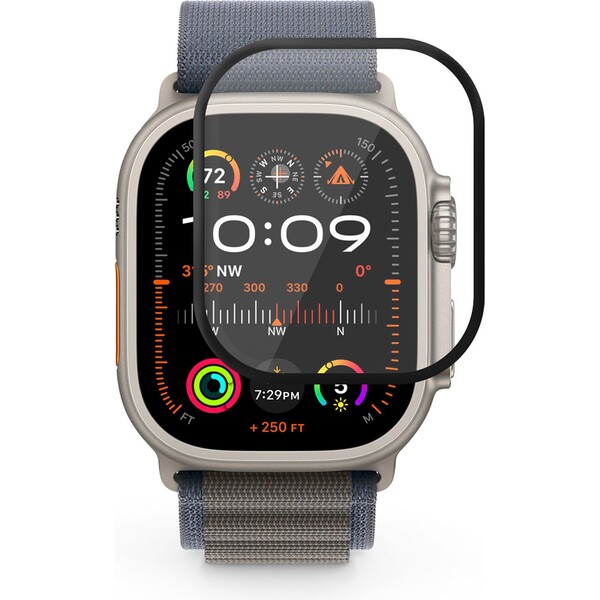 E-shop iWant 3D+ FlexiGlass pružné sklo pre Apple Watch 49mm s aplikátorom