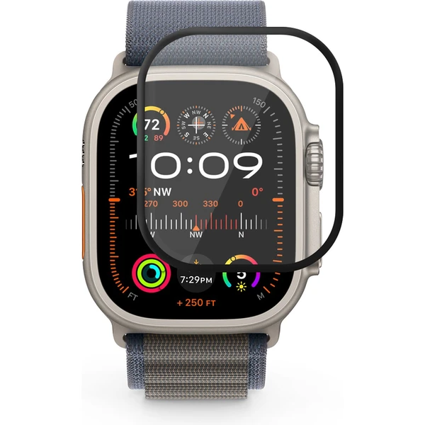 iWant 3D+ FlexiGlass pružné sklo pre Apple Watch 49mm s aplikátorom - Ochranné fólie a sklo - Hlavný obrázok