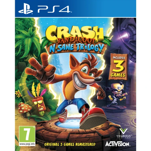 Crash Bandicoot N.Sane Trilogy (PS4) - Hry na PS4 - Hlavný obrázok