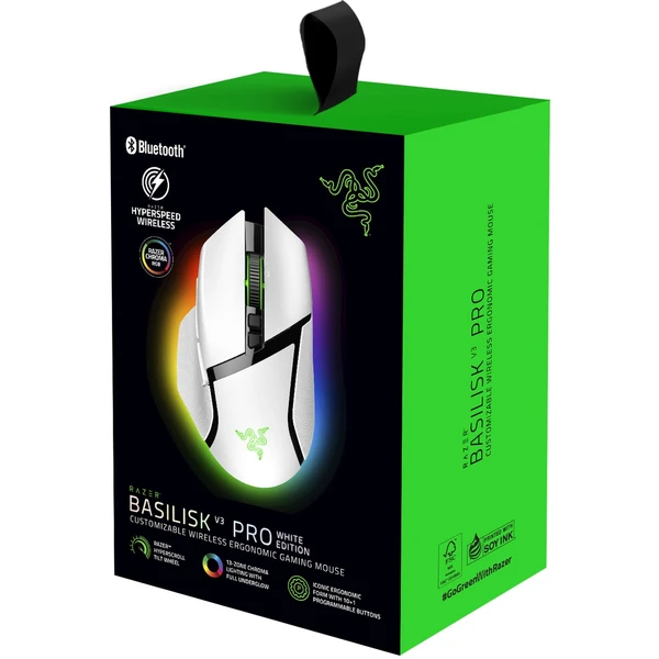 Razer Basilisk V3 Pro herná myš biela - Myši - Obrázok LL4I100501