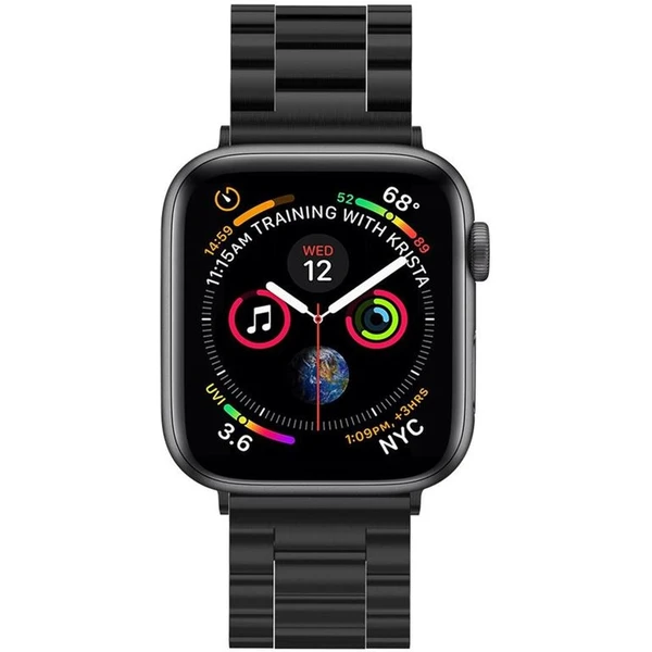 Spigen Modern Fit remienok Apple Watch 49/46/45/44/42mm čierny - Remienky - Obrázok LLUM000401
