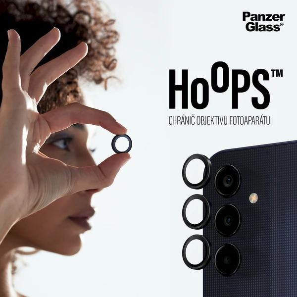 PanzerGlass HoOps ochranné krúžky Samsung Galaxy A25 5G - Ochranné fólie a sklo - Obrázok LM51000P01