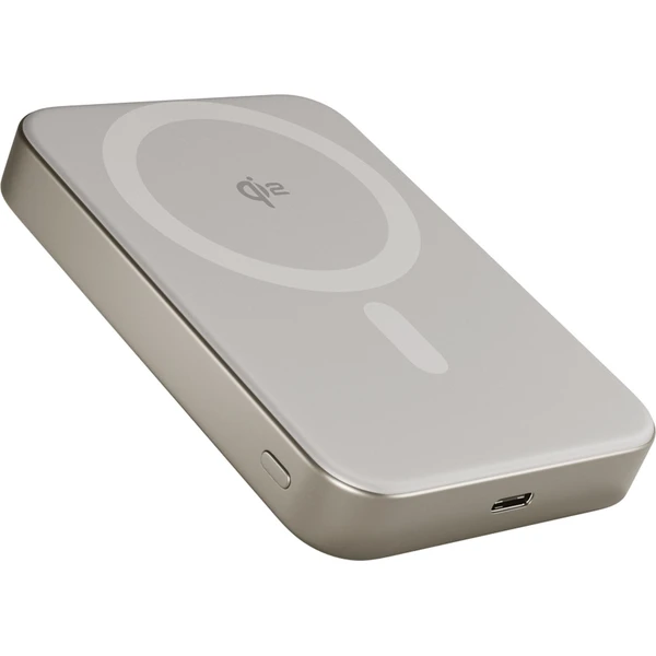 iWant Qi2 MagSafe hliníková powerbanka 10 000 mAh titanová - Powerbanky - Obrázok LMJL000K01