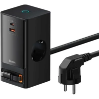 Baseus Nabíjacia stanica PowerCombo Digital 65W EU čierna - Nabíjačky