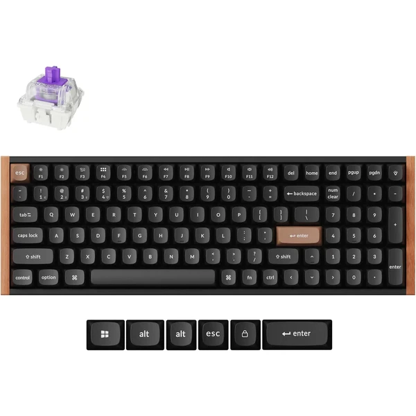 Keychron K4 HE herná klávesnica (US) čierna - Klávesnice - Hlavný obrázok
