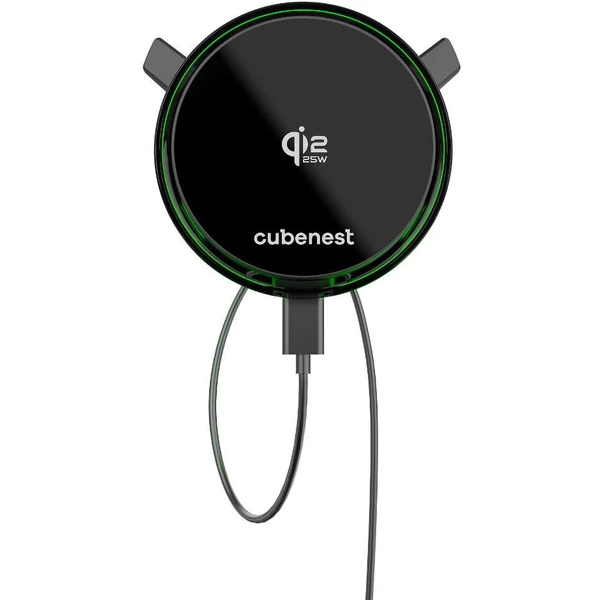 Cubenest SQ1C3 Qi2.2 (MagSafe) držiak do auta s nabíjaním a chladením - Držiaky - Obrázok LOBK000K01